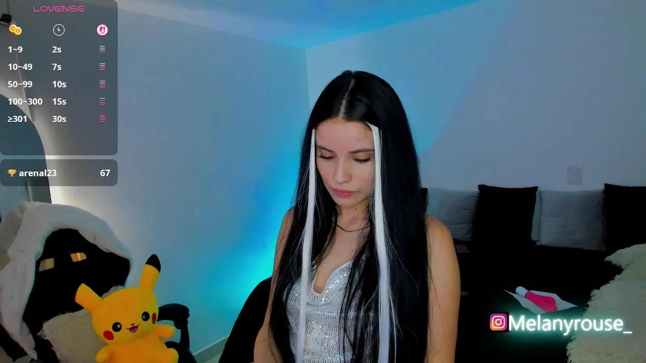 Try Melanyrouse1, she wants to masturbate for you melanyrouse1 from Cam4